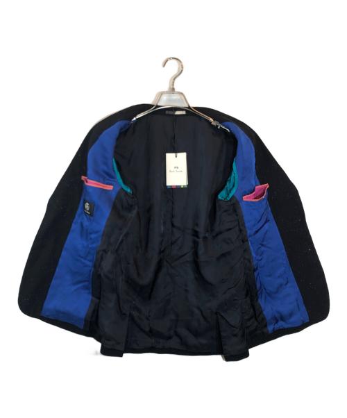 PS Paul Smith（ＰＳポールスミス）PS Paul Smith (ＰＳポールスミス) カラーネップセットアップスーツ ブラック サイズ:Mの古着・服飾アイテム