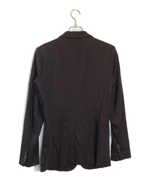 BED J.W. FORD（ベッドフォード）BED J.W. FORD (ベッドフォード) テーラードジャケット ブラウン サイズ:SIZE 0の古着・服飾アイテム