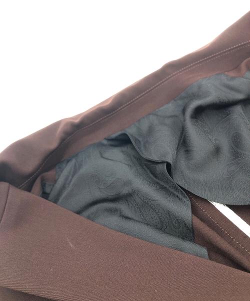 BED J.W. FORD（ベッドフォード）BED J.W. FORD (ベッドフォード) テーラードジャケット ブラウン サイズ:SIZE 0の古着・服飾アイテム