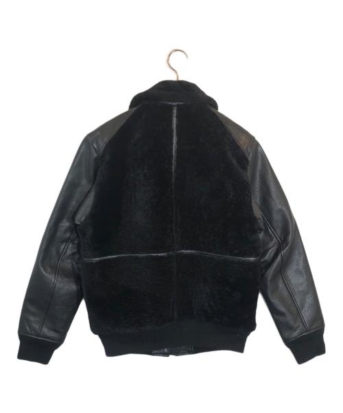 Schott（ショット）Schott (ショット) 熊ジャン ブラック サイズ:Mの古着・服飾アイテム