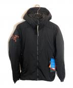 ARC'TERYXアークテリクス）の古着「atom AR HOODY L men's」｜ブラック