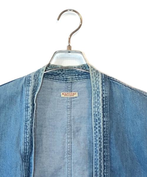 KAPITAL（キャピタル）KAPITAL (キャピタル) デニムカーディガン インディゴ サイズ:XLの古着・服飾アイテム