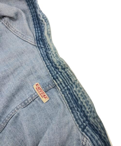 KAPITAL（キャピタル）KAPITAL (キャピタル) デニムカーディガン インディゴ サイズ:XLの古着・服飾アイテム