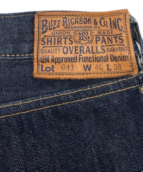 BUZZ RICKSON'S（バズリクソンズ）Buzz Rickson's (バズリクソンズ) 041デニムパンツ インディゴ サイズ:W40 L36の古着・服飾アイテム