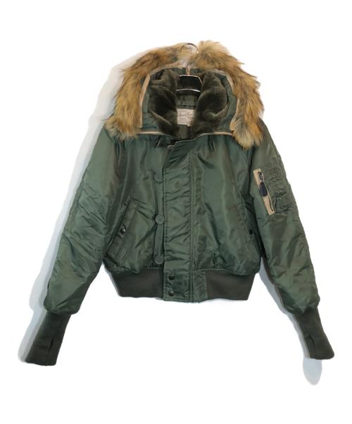 AVIREX（アヴィレックス）AVIREX (アヴィレックス) N-2Bジャケット グリーン サイズ:SIZE Freeの古着・服飾アイテム