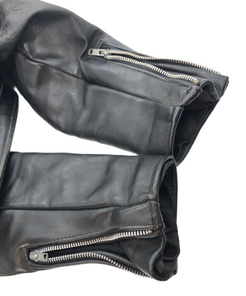 Schott（ショット）Schott (ショット) シングルライダースジャケット ブラック サイズ:SIZE 36の古着・服飾アイテム