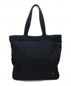 PORTERポーター）の古着「クリームトートバッグ」｜ブラック