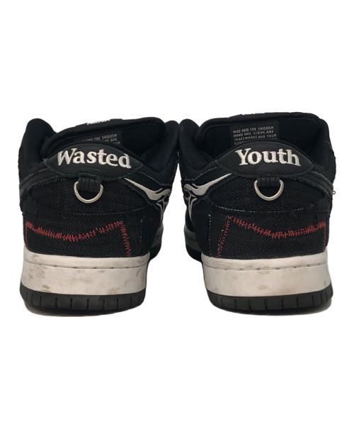 NIKE（ナイキ）NIKE (ナイキ) Wasted Youth (ウェイステッドユース) SB DUNK LOW PRO QS ブラック サイズ:SIZE US 10.5の古着・服飾アイテム