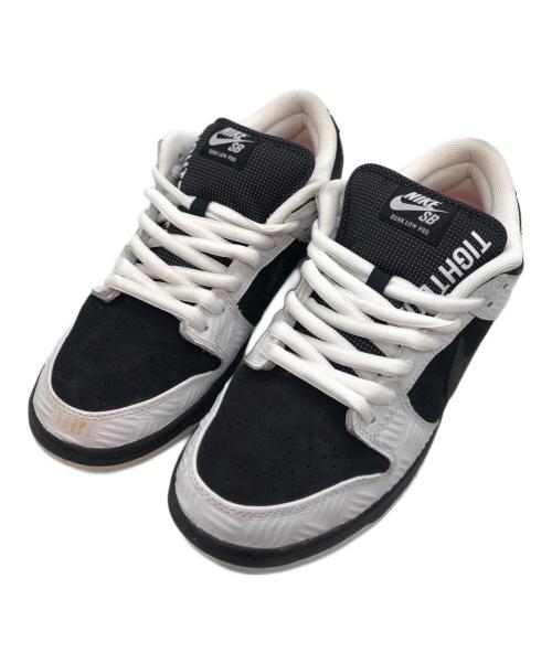 NIKE（ナイキ）NIKE (ナイキ) TIGHTBOOTH PRODUCTION (タイトブースプロダクション) SB Dunk Low ホワイト×ブラック サイズ:US11の古着・服飾アイテム