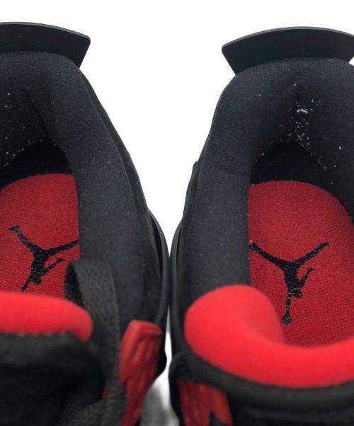 NIKE（ナイキ）NIKE (ナイキ) AIR JORDAN 4 RETRO RAPTORS（エアジョーダン4 レトロ ラプターズ） ブラック サイズ:US10.5の古着・服飾アイテム