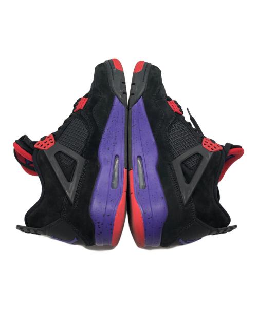 NIKE（ナイキ）NIKE (ナイキ) AIR JORDAN 4 RETRO RAPTORS（エアジョーダン4 レトロ ラプターズ） ブラック サイズ:US10.5の古着・服飾アイテム