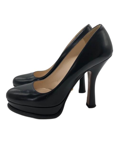 PRADA（プラダ）PRADA (プラダ) パンプス ブラック サイズ:36の古着・服飾アイテム