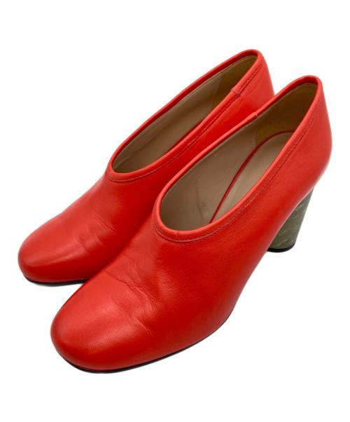 Acne studios（アクネ ストゥディオズ）ACNE STUDIOS (アクネ ストゥディオズ) ヒールパンプス レッド サイズ:SIZE 39の古着・服飾アイテム
