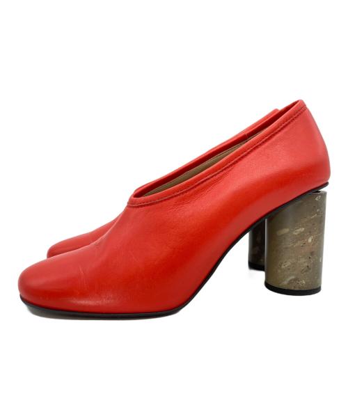 Acne studios（アクネ ストゥディオズ）ACNE STUDIOS (アクネ ストゥディオズ) ヒールパンプス レッド サイズ:SIZE 39の古着・服飾アイテム