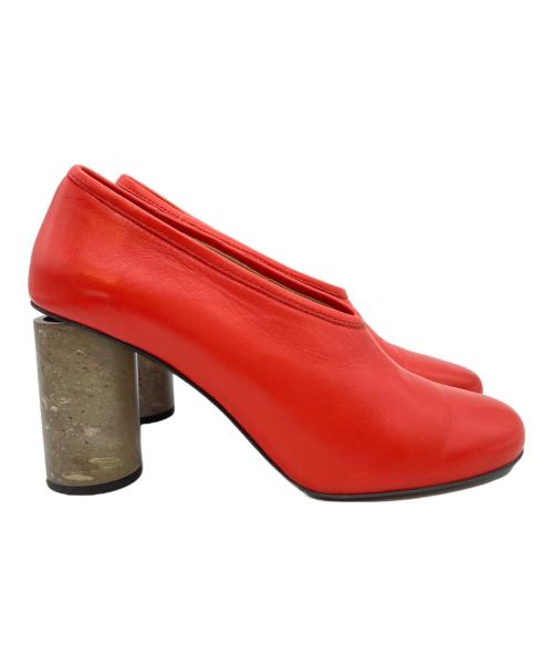 Acne studios（アクネ ストゥディオズ）ACNE STUDIOS (アクネ ストゥディオズ) ヒールパンプス レッド サイズ:SIZE 39の古着・服飾アイテム