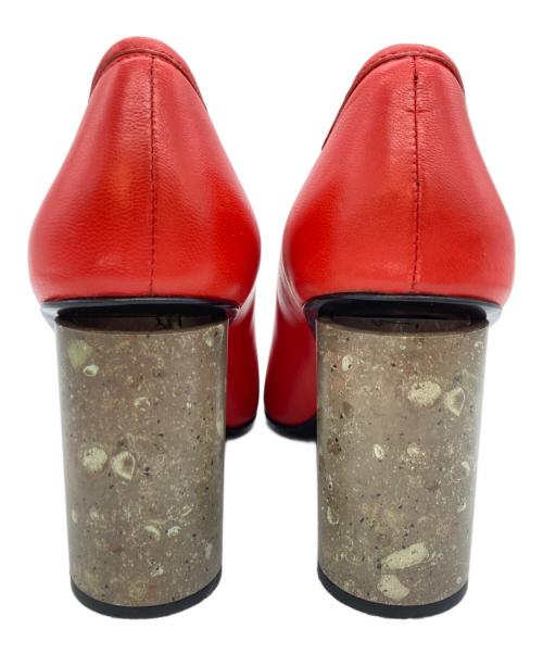 Acne studios（アクネ ストゥディオズ）ACNE STUDIOS (アクネ ストゥディオズ) ヒールパンプス レッド サイズ:SIZE 39の古着・服飾アイテム