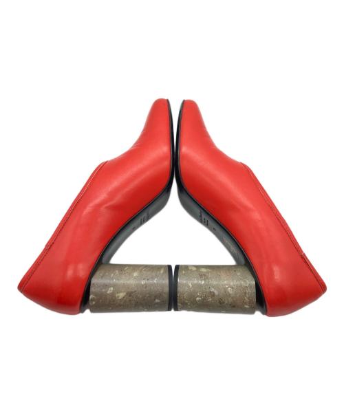 Acne studios（アクネ ストゥディオズ）ACNE STUDIOS (アクネ ストゥディオズ) ヒールパンプス レッド サイズ:SIZE 39の古着・服飾アイテム