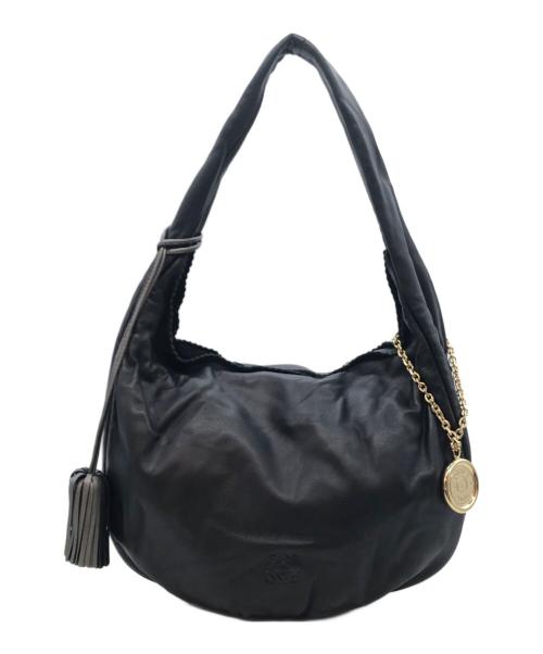 LOEWE（ロエベ）LOEWE (ロエベ) ヴィエント ワンショルダーバッグ ブラックの古着・服飾アイテム