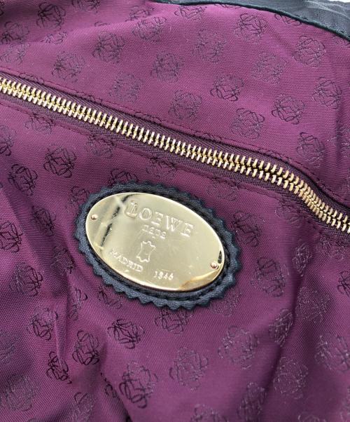 LOEWE（ロエベ）LOEWE (ロエベ) ヴィエント ワンショルダーバッグ ブラックの古着・服飾アイテム
