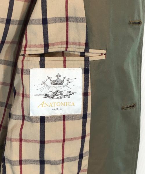 ANATOMICA（アナトミカ）ANATOMICA (アナトミカ) シングルラグランコート オリーブ サイズ:SIZE 46の古着・服飾アイテム