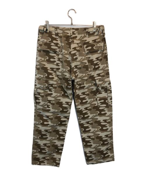 stussy（ステューシー）stussy (ステューシー) カモフラパンツ ベージュ サイズ:SIZE 32の古着・服飾アイテム