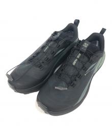 SALOMON（サロモン）の古着「サロモン salomon トレイルランニングシューズ GENESIS GORE-TEX ブラック/アガベグリーン/アーバンシック 475187【GION】」｜ブラック