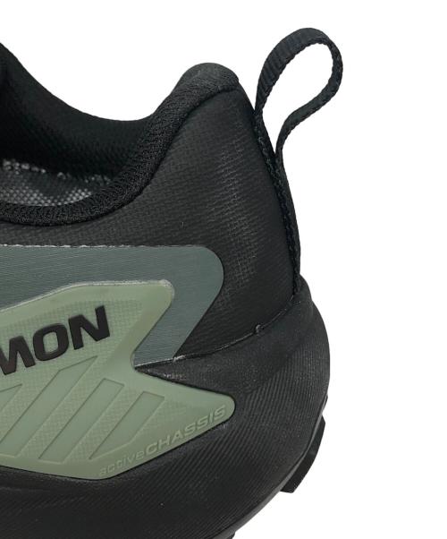 SALOMON（サロモン）SALOMON (サロモン) サロモン salomon トレイルランニングシューズ GENESIS GORE-TEX ブラック/アガベグリーン/アーバンシック 475187【GION】 ブラック サイズ:SIZE US 8.5の古着・服飾アイテム