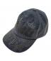 Supreme（シュプリーム）の古着「Leather Applique 6-Panel」｜ブラック