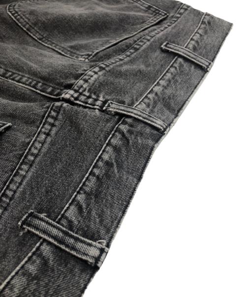 COMME des GARCONS HOMME（コムデギャルソン オム）COMME des GARCONS HOMME (コムデギャルソン オム) ペインターデニムパンツ ブラック サイズ:Sの古着・服飾アイテム