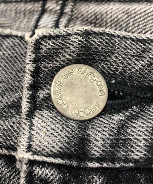 COMME des GARCONS HOMME（コムデギャルソン オム）COMME des GARCONS HOMME (コムデギャルソン オム) ペインターデニムパンツ ブラック サイズ:Sの古着・服飾アイテム
