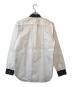 COMME des GARCONS HOMME DEUX (コムデギャルソン オム ドゥ) ドット切替シャツ ホワイト サイズ:S：10000円