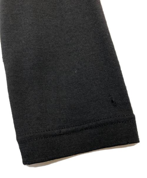 COMME des GARCONS HOMME（コムデギャルソン オム）COMME des GARCONS HOMME (コムデギャルソン オム) フロントドットプリントダイヤパッチワークカーディガン ブラック サイズ:Sの古着・服飾アイテム