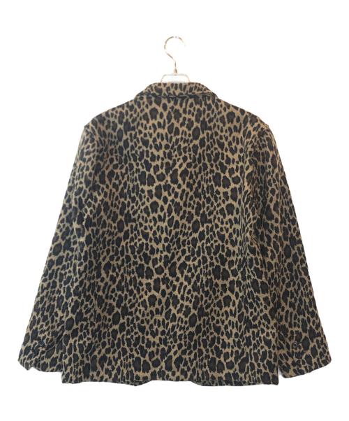 Engineered Garments（エンジニアド ガーメンツ）Engineered Garments (エンジニアドガーメンツ) レオパード柄シャツジャケット ブラウン サイズ:Sの古着・服飾アイテム