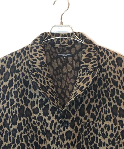 Engineered Garments（エンジニアド ガーメンツ）Engineered Garments (エンジニアドガーメンツ) レオパード柄シャツジャケット ブラウン サイズ:Sの古着・服飾アイテム