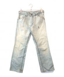 NUMBER (N)INE（ナンバーナイン）の古着「泥加工ストレートデニムパンツ」｜インディゴ