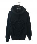 BERNHARD WILLHELMベルンハルト ウィルヘルム）の古着「縄パーカー」｜ブラック