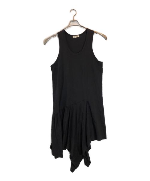 COMME des GARCONS（コムデギャルソン）COMME des GARCONS (コムデギャルソン) ノースリーブデザインワンピース ブラック サイズ:Mの古着・服飾アイテム