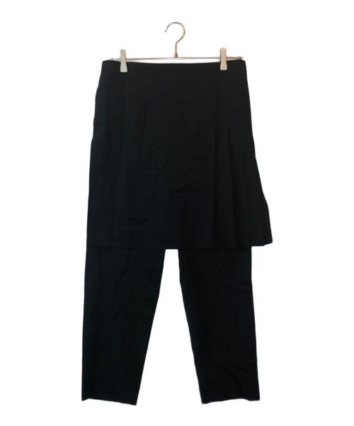 COMME des GARCONS COMME des GARCONS（コムデギャルソン コムデギャルソン）COMME des GARCONS COMME des GARCONS (コムデギャルソン コムデギャルソン) ラップレイヤードパンツ ブラック サイズ:Sの古着・服飾アイテム