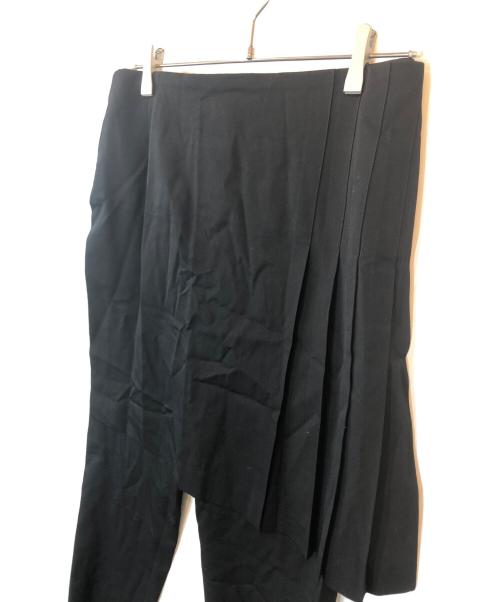 COMME des GARCONS COMME des GARCONS（コムデギャルソン コムデギャルソン）COMME des GARCONS COMME des GARCONS (コムデギャルソン コムデギャルソン) ラップレイヤードパンツ ブラック サイズ:Sの古着・服飾アイテム
