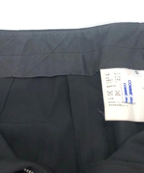 COMME des GARCONS COMME des GARCONS（コムデギャルソン コムデギャルソン）COMME des GARCONS COMME des GARCONS (コムデギャルソン コムデギャルソン) ラップレイヤードパンツ ブラック サイズ:Sの古着・服飾アイテム
