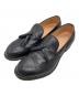 foot the coacher（フットザコーチャー）の古着「ウイングチップタッセルローファー」｜ブラック