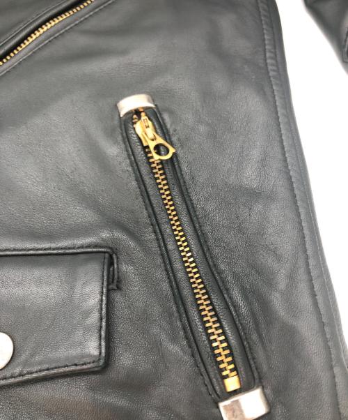 WTAPS（ダブルタップス）WTAPS (ダブルタップス) SPIDEY JACKET LEATHER ブラック サイズ:下記参照の古着・服飾アイテム
