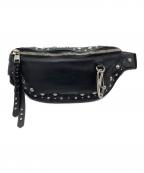 ALEXANDER McQUEENアレキサンダーマックイーン）の古着「Studded Harness Bum Bag」｜ブラック