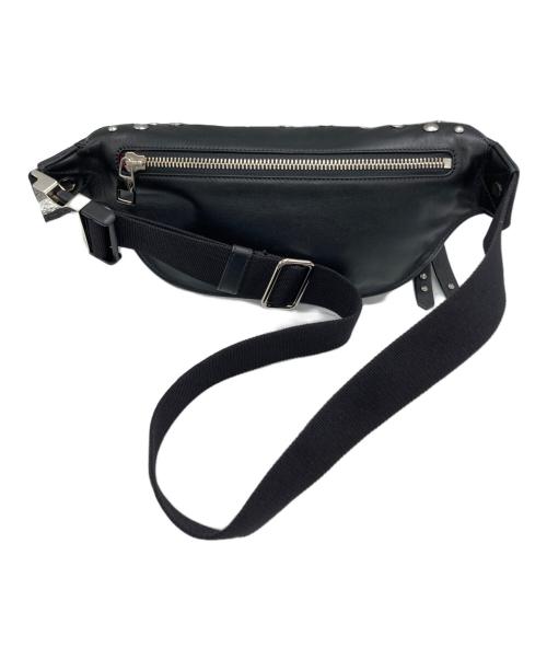 ALEXANDER McQUEEN（アレキサンダーマックイーン）ALEXANDER McQUEEN (アレキサンダーマックイーン) Studded Harness Bum Bag ブラックの古着・服飾アイテム