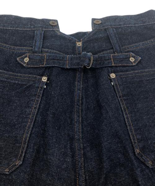NIGEL CABOURN（ナイジェルケーボン）NIGEL CABOURN (ナイジェルケーボン) RAILMAN DENIM PANT WIDE インディゴ サイズ:30の古着・服飾アイテム