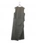 tricot COMME des GARCONS (トリココムデギャルソン) ウールデザインノースリーブワンピース グレー サイズ:下記参照：12000円