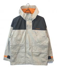 COACH（コーチ）の古着「カラーブロック ファンクショナル ジャケット」｜ベージュ