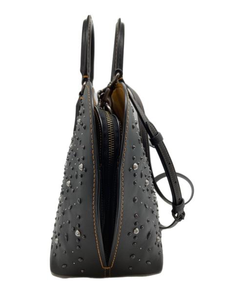 COACH（コーチ）COACH (コーチ) ダコタ サッチェル スタッズ2WAYバッグ ブラックの古着・服飾アイテム
