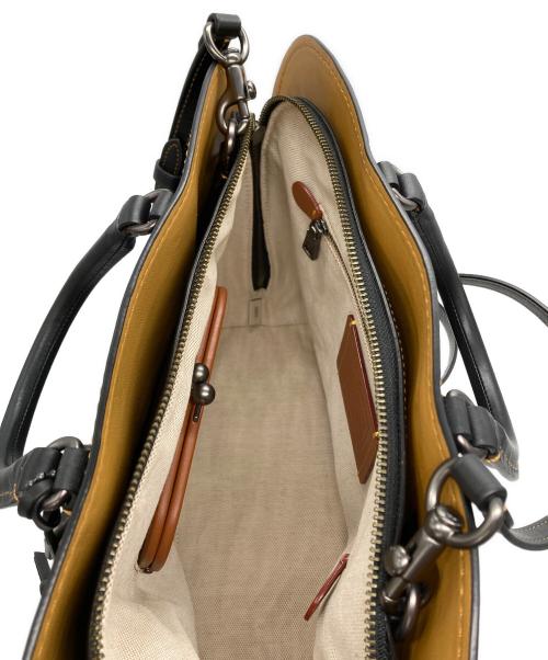 COACH（コーチ）COACH (コーチ) ダコタ サッチェル スタッズ2WAYバッグ ブラックの古着・服飾アイテム