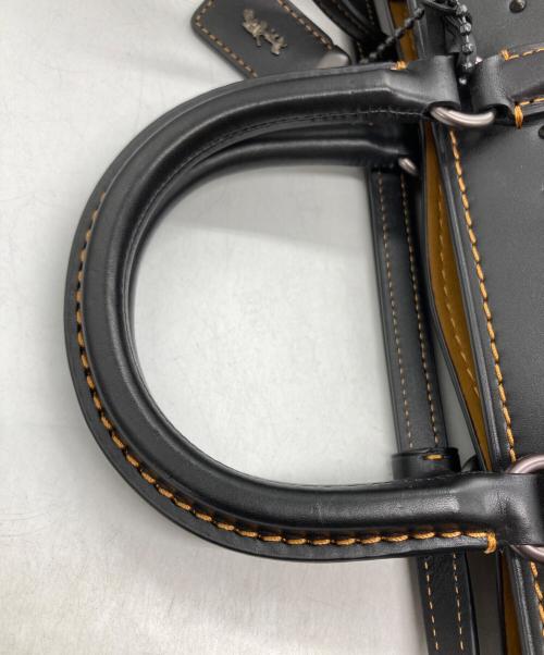 COACH（コーチ）COACH (コーチ) ダコタ サッチェル スタッズ2WAYバッグ ブラックの古着・服飾アイテム